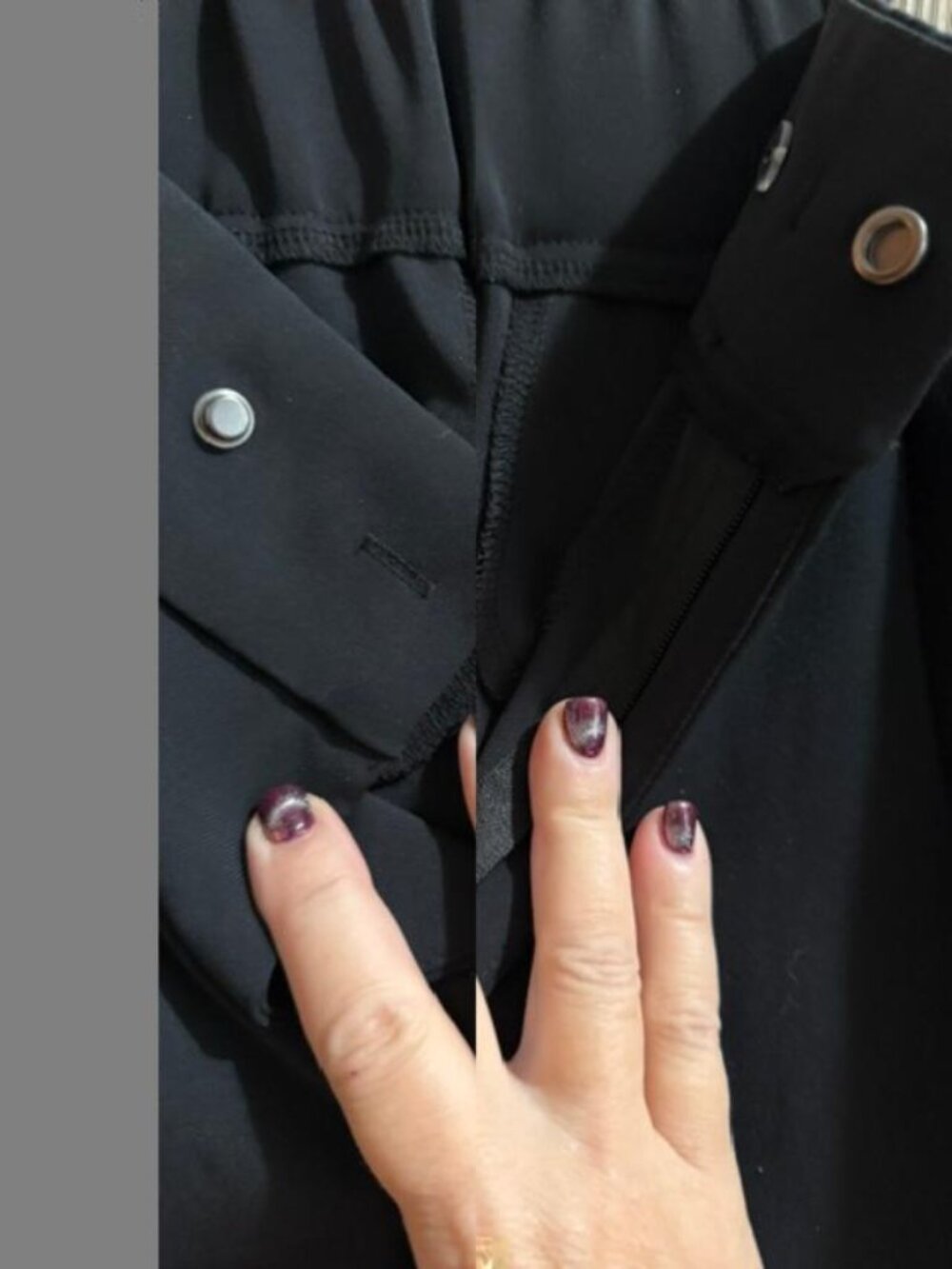 Halara Black M Petite Dress Pant - Picture 3 of 3